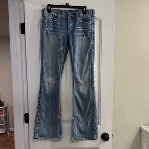 Silver Blue Women's Jeans